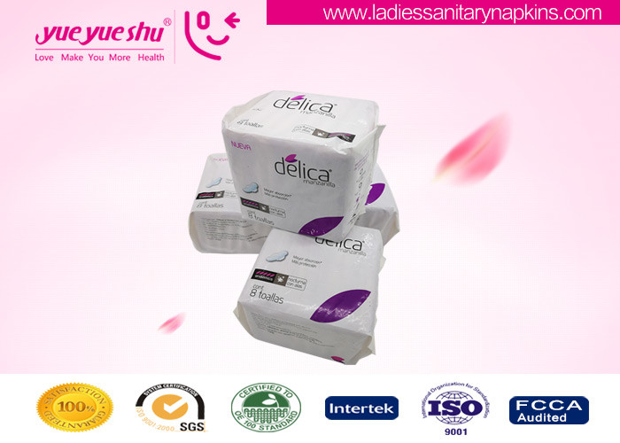 Best Disposable Ultra Thin Sanitary Napkin , Cotton Surface Anion Sanitary Towels wholesale