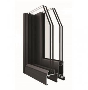 Best Powder Coated Aluminium Profile Systems For Sliding Windows Frame Building Materials wholesale