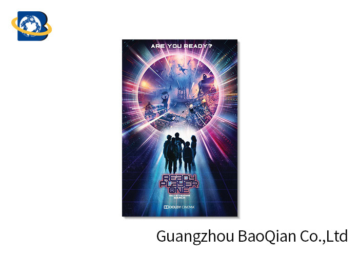 Best High Resolution Lenticular Greeting Cards Movie Star Photo Eco - Friendly Material wholesale