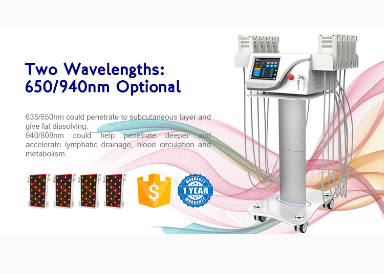 Cheap Ce Approved 4d Lipo Laser Slimming Machine With 6/8/10/12/14/16 Pads for sale