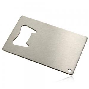 China ODM Stainless Steel Metal Card bottle opener on sale
