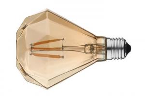 Best Customized Diy Filament Light Bulbs ,  Special Glass E27 Led Light Bulb 8w wholesale