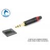 Buy cheap 6.35MM 1/4" Gold Stereo Plug TRS Microphone Connectors Z-NP3X-B PVC Jacket from wholesalers