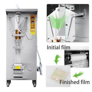 Best Bag Water Liquid Sachet Packing Filling And Sealing Machine SS316L 1300bph wholesale