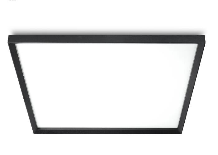 Best Black Surface Mounted Led Panel Light 48w 4800lm Waterproof 60cm For Office wholesale
