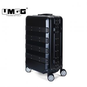 Best 2018 the best oem Black Color Fansionable Travel luggage And Suitcase wholesale