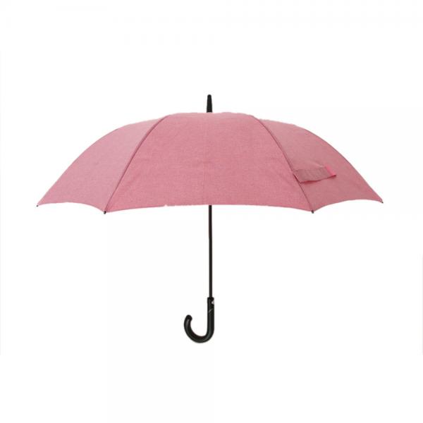 Cheap Luxury Pink Color Strong Umbrellas For Wind , Mini Golf Rain Umbrella for sale