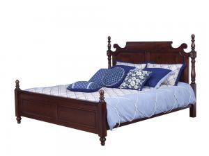 Best Rubber Wood made bedroom furniture in Special design Modern Headboard with wood  slat shipping from Shenzhen to Africa wholesale