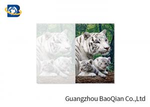 Best Lovely Animals 3D Image Lenticular Card Printing Two Sides CMYK Offset Printing wholesale