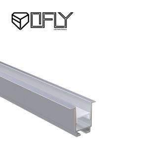 Best 23*24mm Recessed Aluminum Led Profile Anti-Glare Led Channel For Home Use wholesale