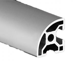 Best 45 Degree 6063 T Slot Aluminium Extrusion Profile Arc Two Opposite Sides wholesale