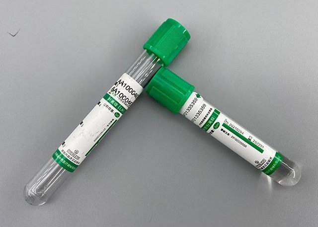 Best Blood Gas Analysis Green Blood Vacuum Container Heparin Anticoagulant Tube wholesale