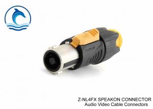 Best 4 - Pole Audio Video Cable Connectors SpeakON Cable Connector Z-NL4FX wholesale