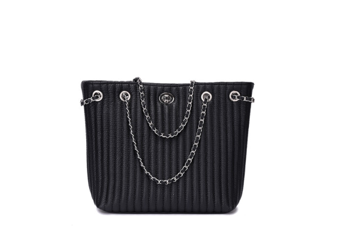Best Sheepskin Bucket Womens Shoulder Handbags , Fashionable Skew Across Chain Bag wholesale