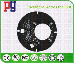 Best Round 2oz PCB Black Oil Green Oil Drilling Printed Circuit Board wholesale