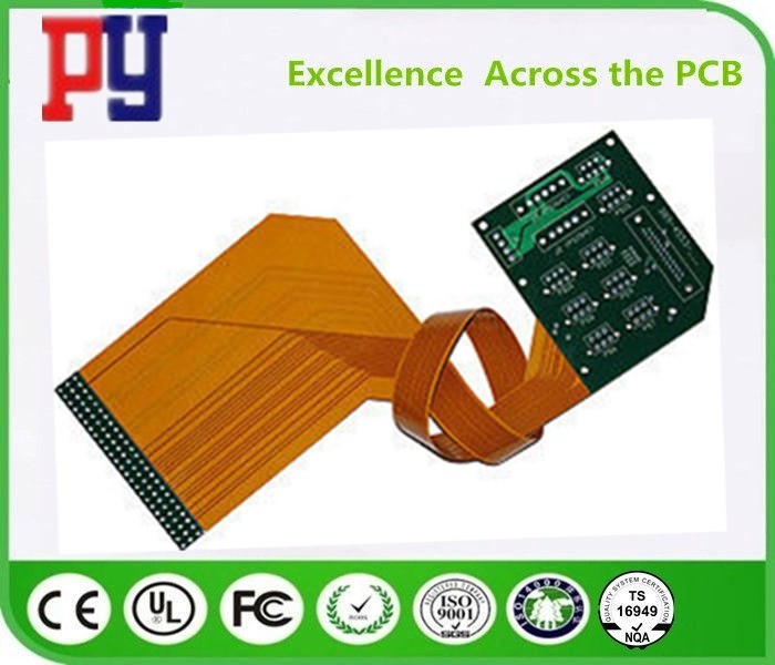 Best Double Sided Rigid Flex PCB Immersion Gold 3/3 MIL Line Width / Spacing High Performance wholesale