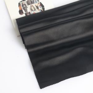 China Stretch 50d*75d Spandex Recycled Polyester Satin Fabric Multifunction on sale