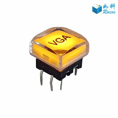Cheap Illuminated LED Push Button Switch For Console for sale