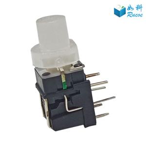 China Illuminated Right Angle LED Button Switch on sale