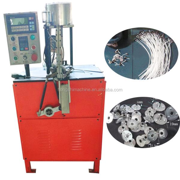 Cheap Automatic Textile Processing Machine Pneumatic Cutting Wax Tealight Candle Cotton Wick for sale