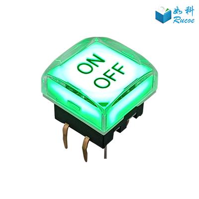 Cheap Broadcast Style Illuminated Control Panel Push Buttons for sale