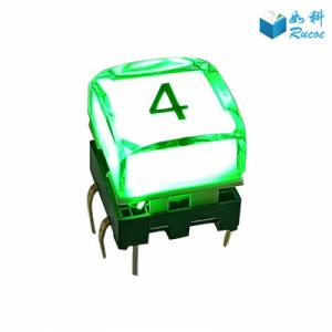 Crystal Illuminated Broadcast Style Buttons