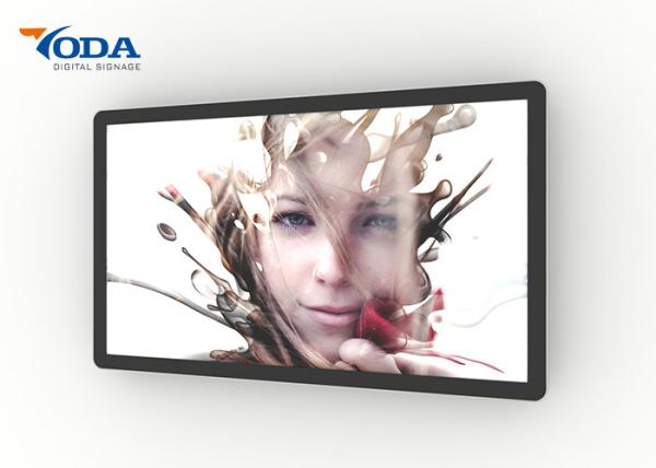 Cheap LCD Digital Advertising Display , Wall Mounted Interactive Touchscreen Display for sale