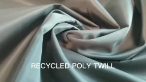 Wholesale RECYCLED POLY TWILL 272 polyester fabric oxford