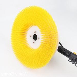 Best Fuel Electric Solar Panel Brush Cleaner Equipment 5.4m 18FT Water Fed Water Power Solar wholesale