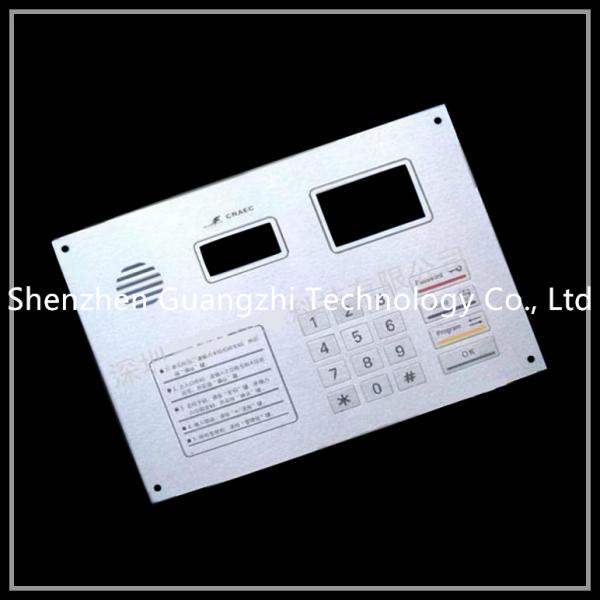 Cheap Customized Wireless Numeric Keypad , Stamping Fixed Industrial Metal Keyboard for sale