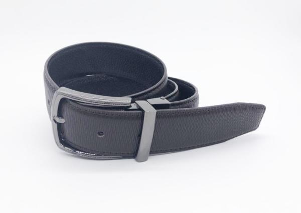 Cheap Front / Back Mens Reversible Belt 100 - 140cm Length With Zinc Alloy Buckle for sale