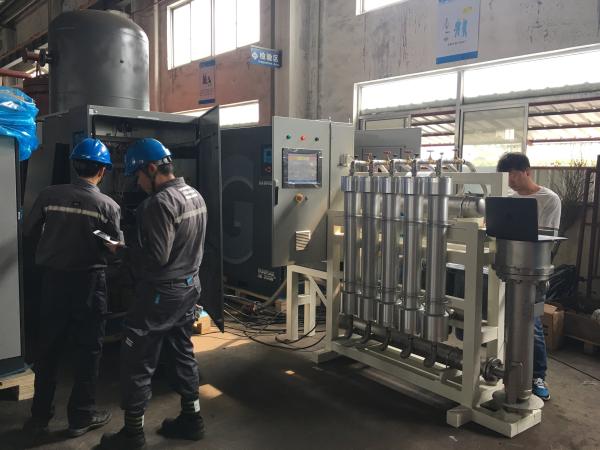 Cheap Eco Friendly Membrane Nitrogen Generator Man Machine Control Interface for sale