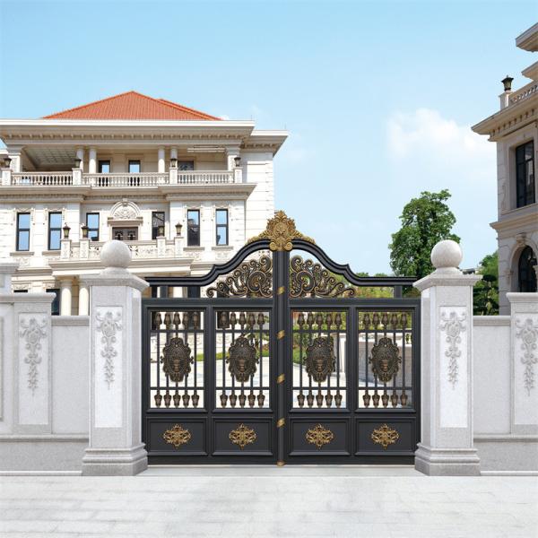 Cheap Compound Wall Aluminium Fence Gate Security Electric Lightweight OEM for sale