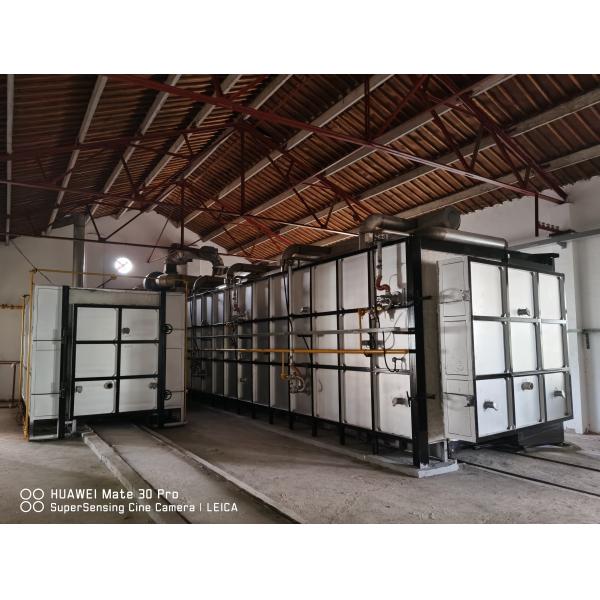 Industrial Firing Shuttle Kiln Customized High Temperature Discontinuous