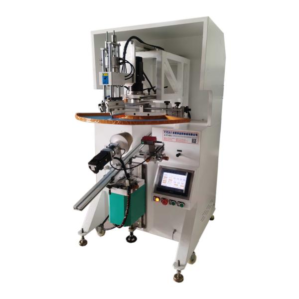 Cheap PLC Touch Operating Conical Surface Screen Printing Machine for sale