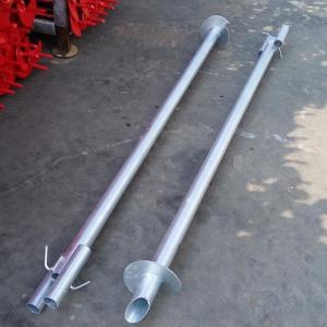 2000mm Galvanized Grounding And Earthing Products Ground Anchor Pipe