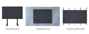 COB Small Pixel Pitch  Display With Small Dimension Module And Light-Weight Cabinet