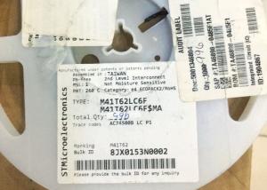 M41T62LC6F 400kHz 16B RTC Real Time Clock STMicroelectronics