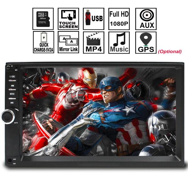 Cheap Bluetooth Enabled Double Din Head Unit With Gps And Reversing Camera for sale