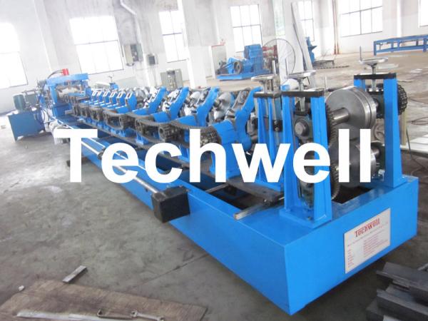 Cheap Automatic Steel Purlin Roll Forming Machine with PLC Control System For Cee Zee Purlins for sale
