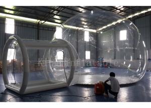 China OEM Romantic 0.8mm PVC Inflatable Transparent Bubble Tent / Balloon For Party on sale