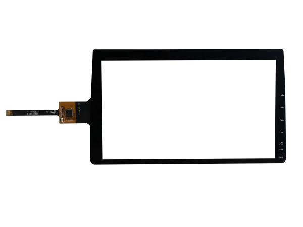 Cheap Car Navigator I2C 10 Inch Touch Screen Panel With Black Prints for sale
