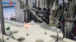 30pcs/min Filling Speed Animal Vaccine Filling Line with Buffer Tank for Liquid Level Control