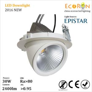 China 10w cob downlight 110mm cutout dimmable led downlight ac100-240v cob led gimbal downlight on sale