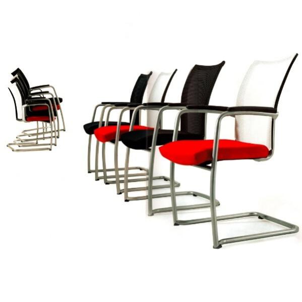 Cheap stackable sled meeting chair for sale