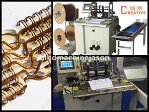 Best Double wire loop binding machine DCA520 with hanger part for calendar wholesale