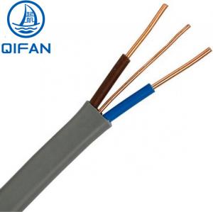 Best Fire Resistant Cable Flat Cable BVVB 2X1.5mm2+E Flat Twin And Earth Cable Fireproof Electrical Cable wholesale