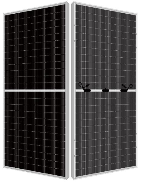 Cheap 9 Busbar Mono Bifacial Solar Panels 12v For Rv With Transparent Backsheet 430W for sale