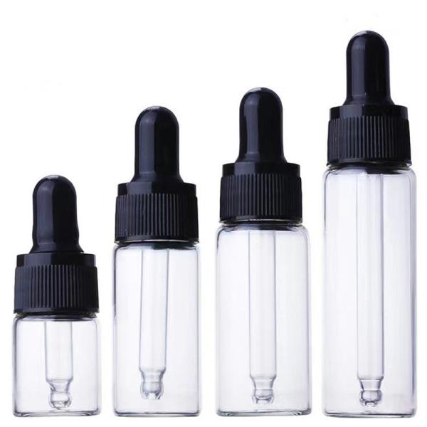 Cheap Round Frosted 20/410 Empty Dropper Bottles Custom Amber Pump for sale