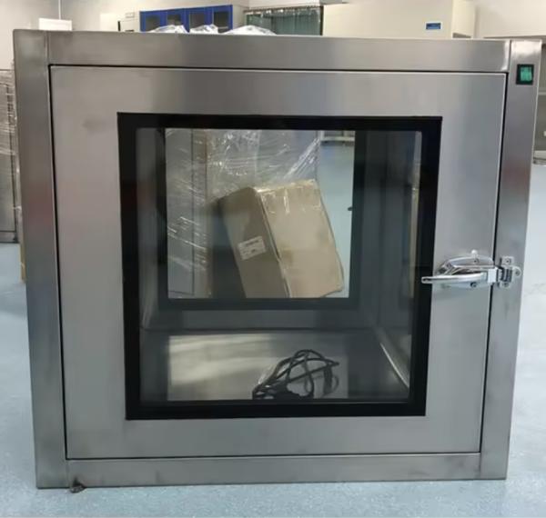 Cheap Electronic Interlock Clean Room Pass Through Box , Static Lab Industrial Pass Box for sale